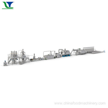 CE Certificate corn flakes machinery processing line